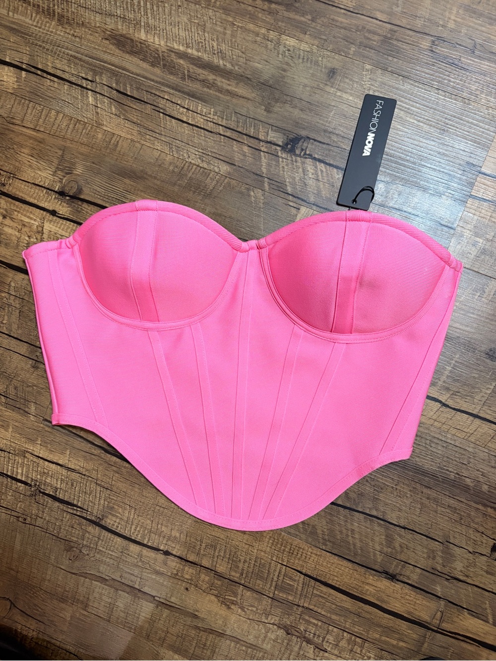 NWT Fashion Nova bandage Top sz Large
